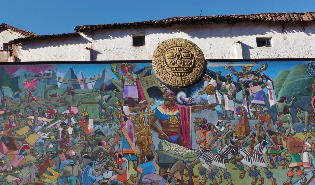 cuzco street art pérou